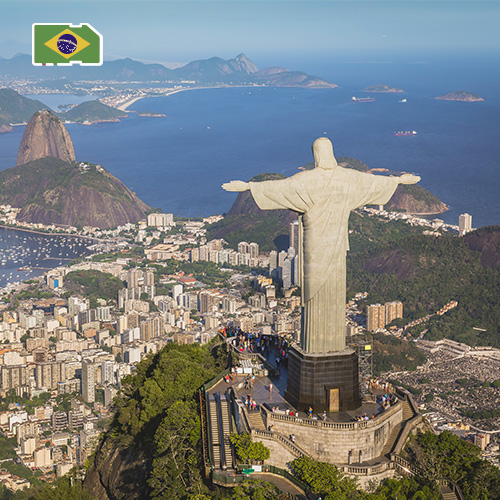 Data Sim Card Brazil - 3GB