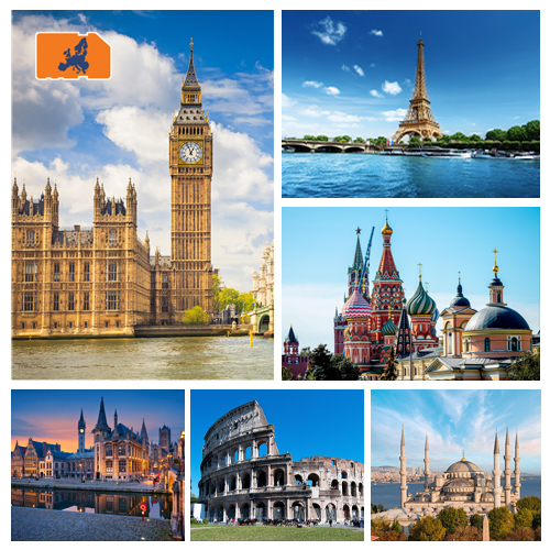 Data Sim Card Europe PLUS - 10GB