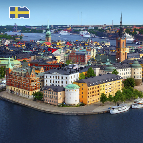 Data SIM Card Sweden Unlimited (7 days)