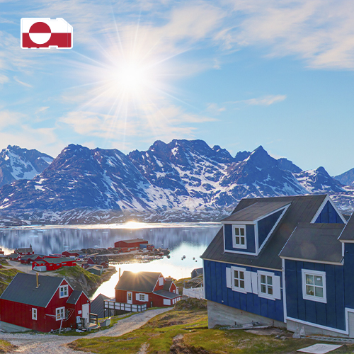 Data SIM Card Greenland - 3GB