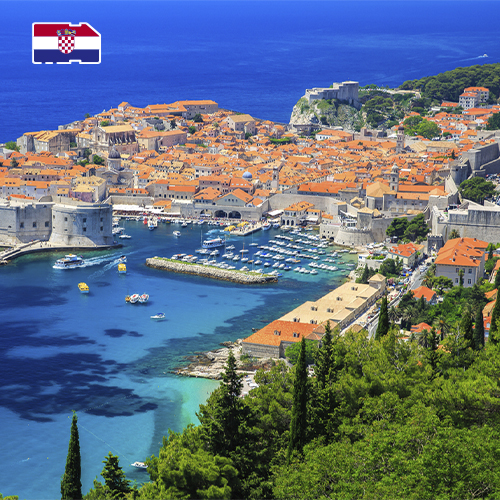 Data SIM Card Croatia - 10GB