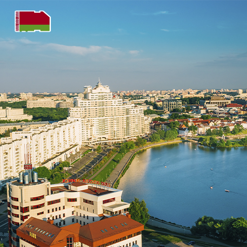 Data Sim Card Belarus (White Russia) - 3GB
