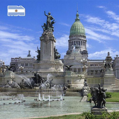 [WW_901O_STACK_ONEOFF_ARG_10GB_30D] Data SIM Card Argentina 10GB (30 days)