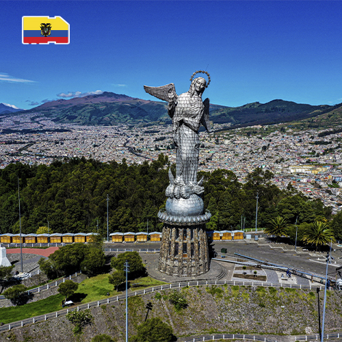 [SIM_8988_ECUADOR_1GB_30D] Data Sim Card Ecuador - 1GB