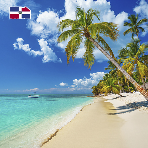 [WW_901O_STACK_ONEOFF_DOM_UNLIMITED_7D_FUP20] Data SIM Card Dominican Republic Unlimited (7 days)