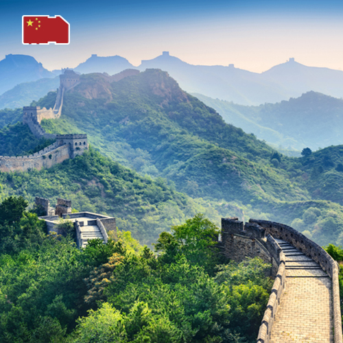 [WW_901O_STACK_ONEOFF_CHINA_UNLIMITED_7D_FUP20] Data SIM Card China Unlimited (7 days)
