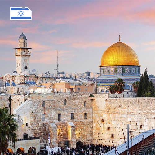 [WW_901O_STACK_ONEOFF_ISRAEL_UNLIMITED_7D_FUP20] Data SIM Card Israel Unlimited (7 days)