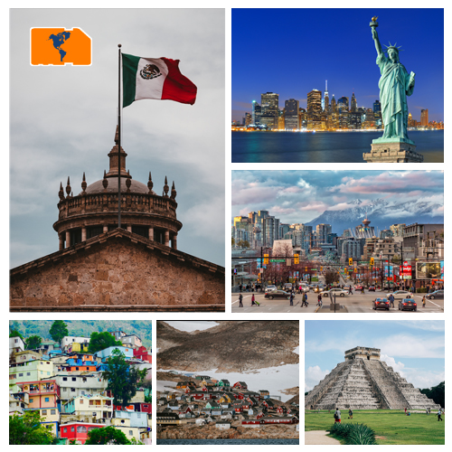 [SIM_8988_AMERICA_1GB_30D] Data SIM Card North & South America - 1GB