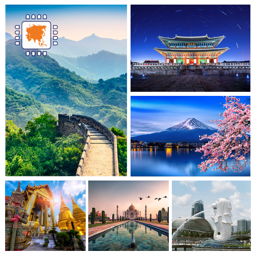 [eSIM_8988_ASIA_1GB_30D] eSIM Asien – 1GB