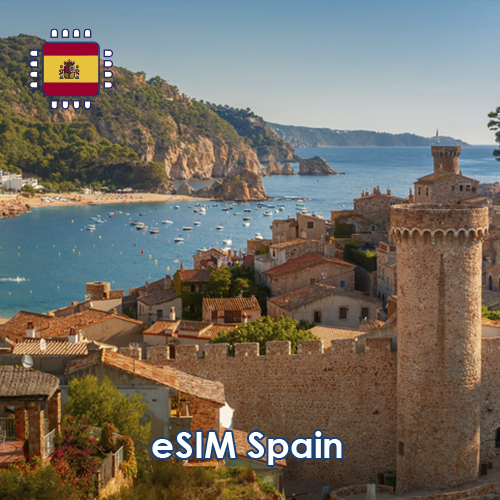 [eSIM_8988_ESP_3GB_30D] eSIM Spanje - 3GB