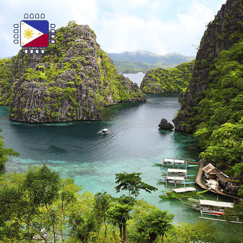 [eSIM_8988_PHILIPPINES_1GB_7D] eSIM Philippinen – 1GB